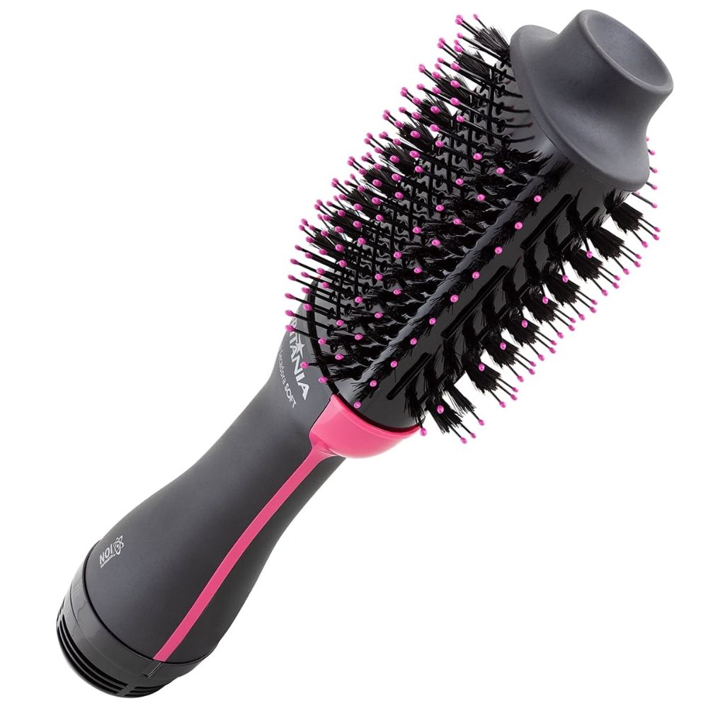 Cepillo Secador Britania BEC02 - Rosa/Negro