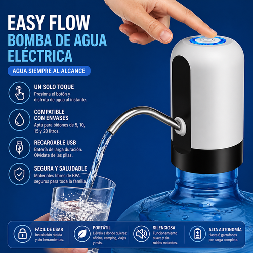 DISPENSADOR DE AGUA PARA BIDÓN®