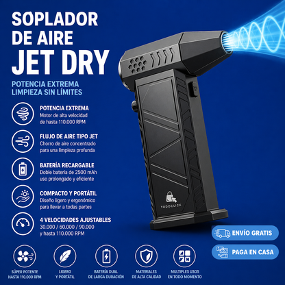 JET DRY® MINI SOPLADOR A CHORRO