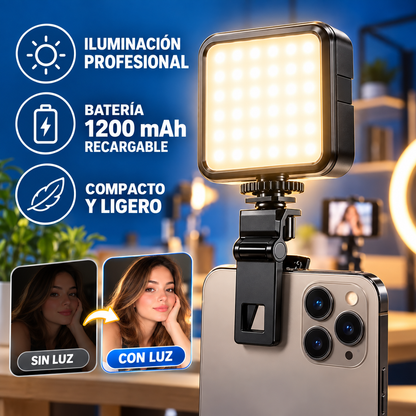 Mini Luz LED Portátil® Iluminación multifuncional con clip
