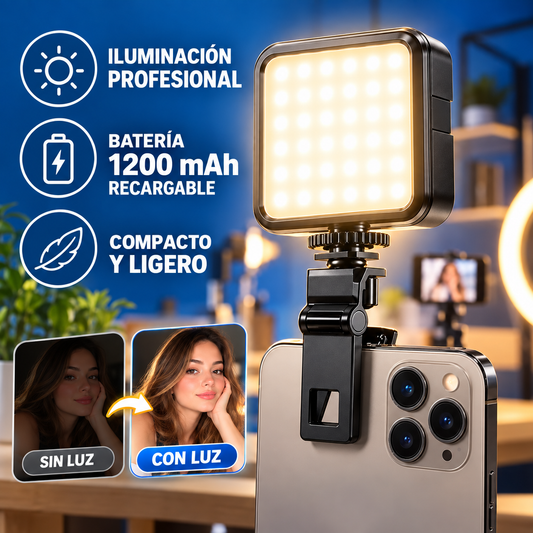 Mini Luz LED Portátil® Iluminación multifuncional con clip