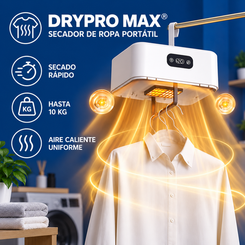 DryPro Max® Secador de Ropa Portátil Inteligente 400W