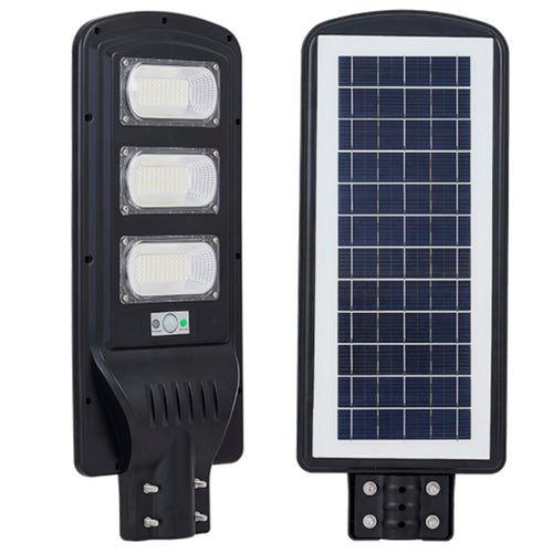 Eco Max 200W® | Kit Completo de Iluminación Solar con Poste Incluido