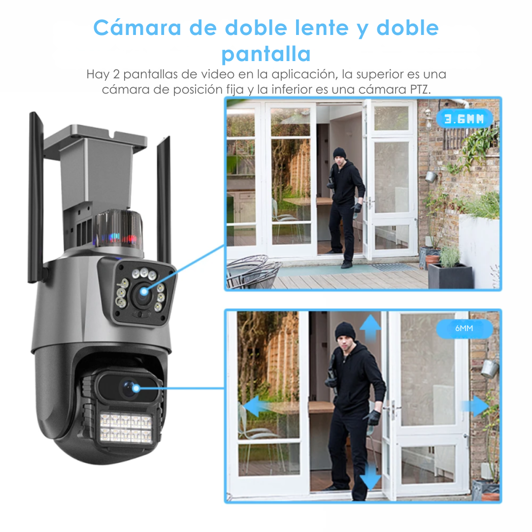 CÁMARA DE SEGURIDAD WIFI HD®