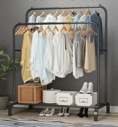 Clothes Pro® Perchero Doble para Ropa y Calzado