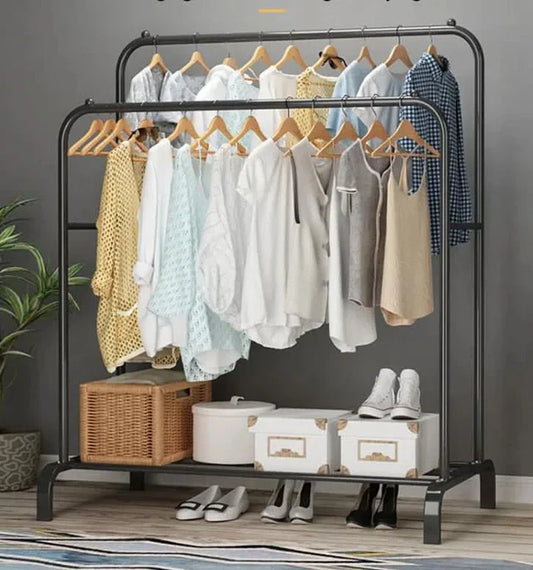 Clothes Pro® Perchero Doble para Ropa y Calzado