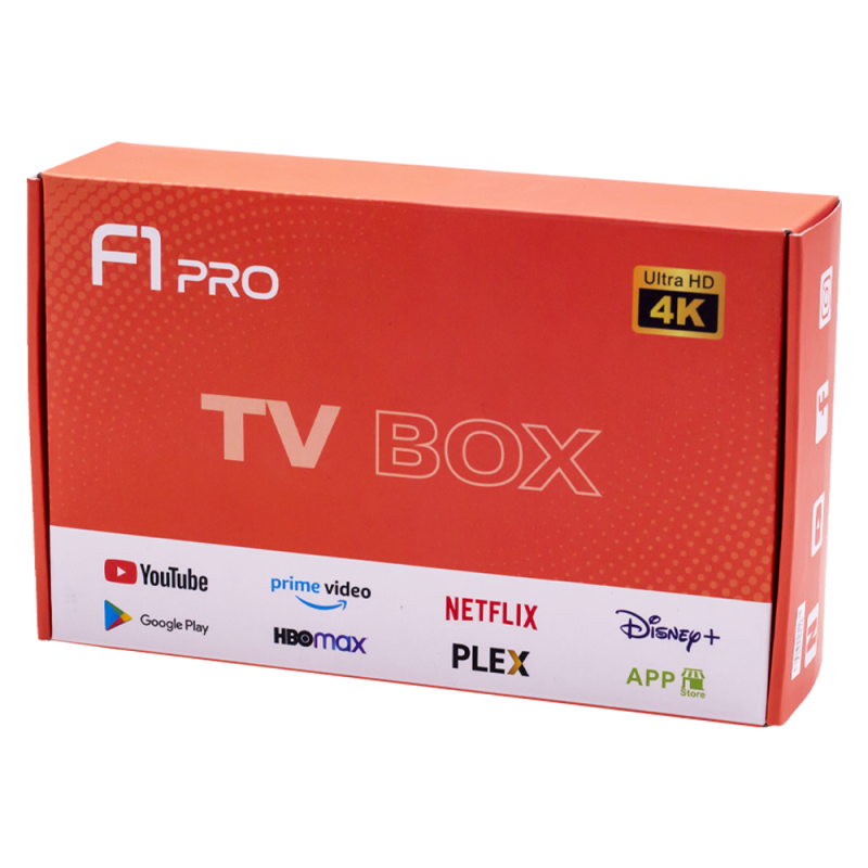 📺 Receptor TV Box F1 Pro Iuron - Negro