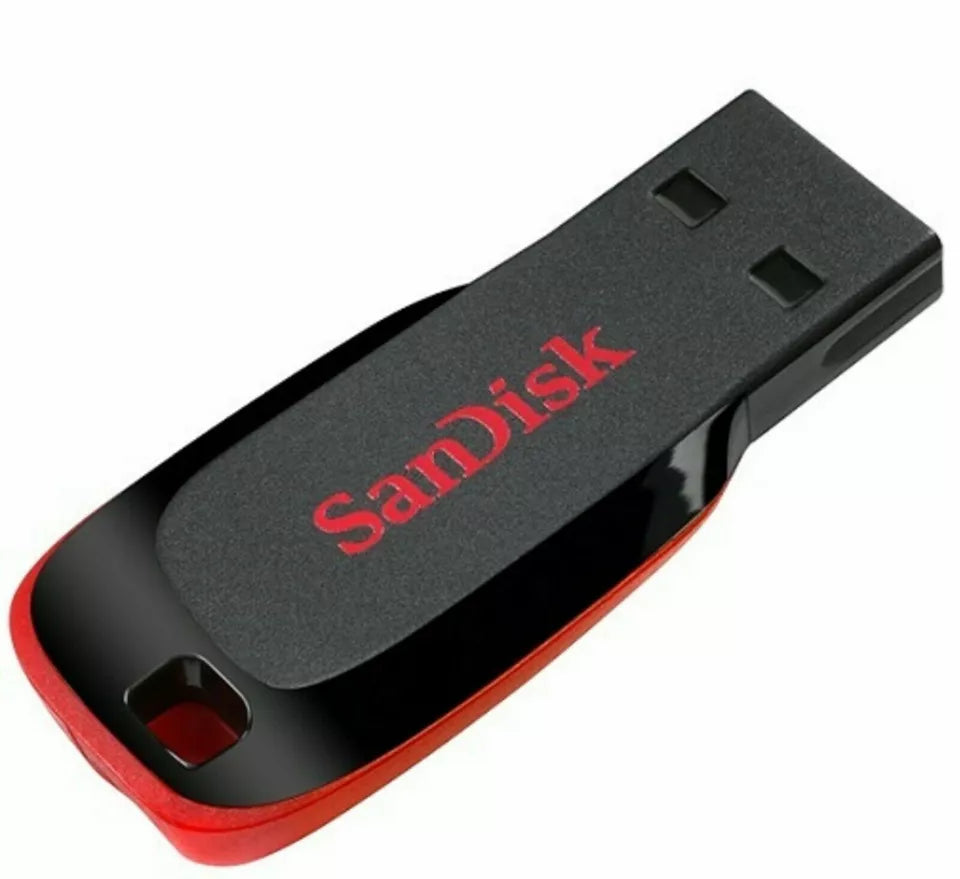 ¡Guarda más, lleva todo contigo! Pen Drive SanDisk Cruzer Blade 64GB