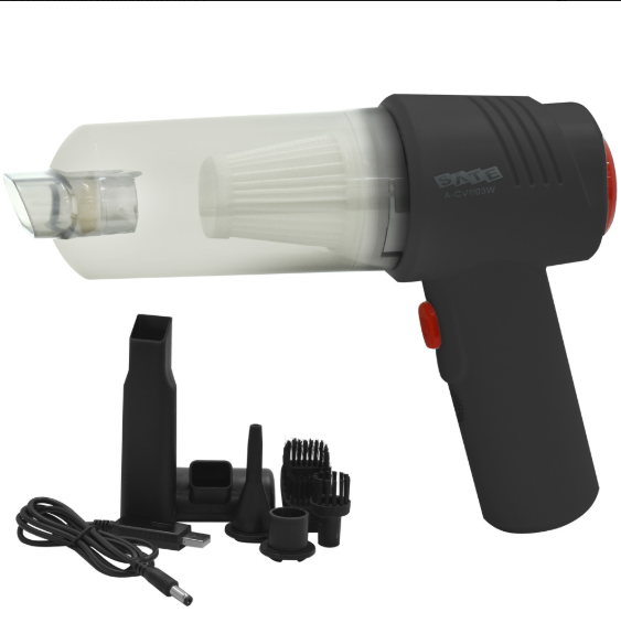 Aspiradora AirJet – Potencia compacta para tu auto y hogar