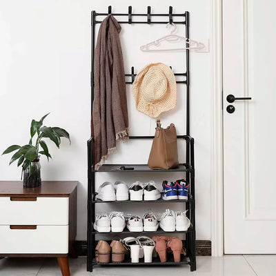 Rack pro® Perchero Multifuncional con Zapatero