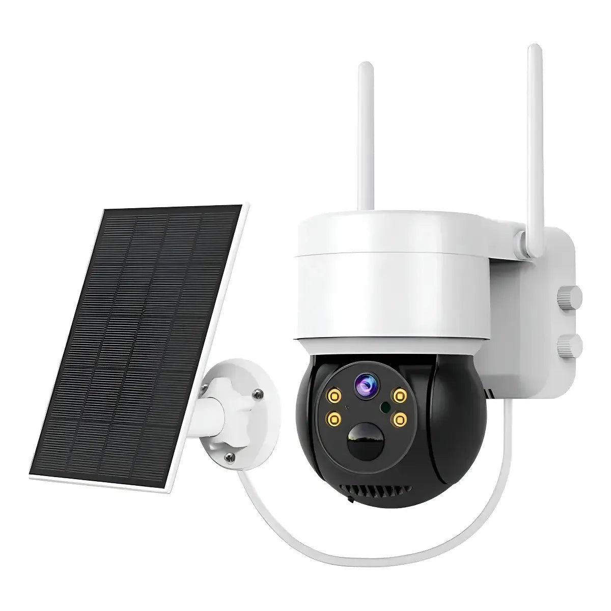 SolarGuard Pro®- Cámara Solar Inteligente WiFi 360° para Exteriores