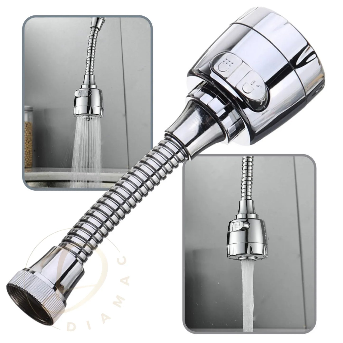 Splash Pro®Grifo Extensor de Agua 360°