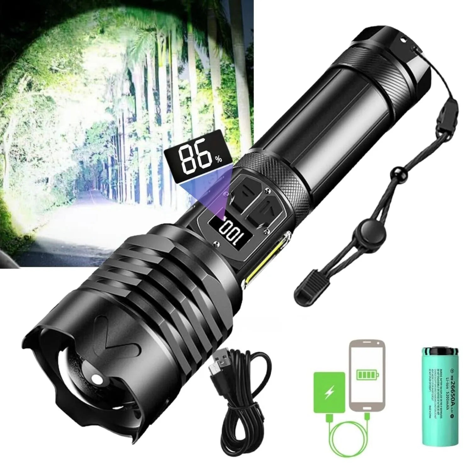 LINTERNA LIDIMI 50 WATTS®